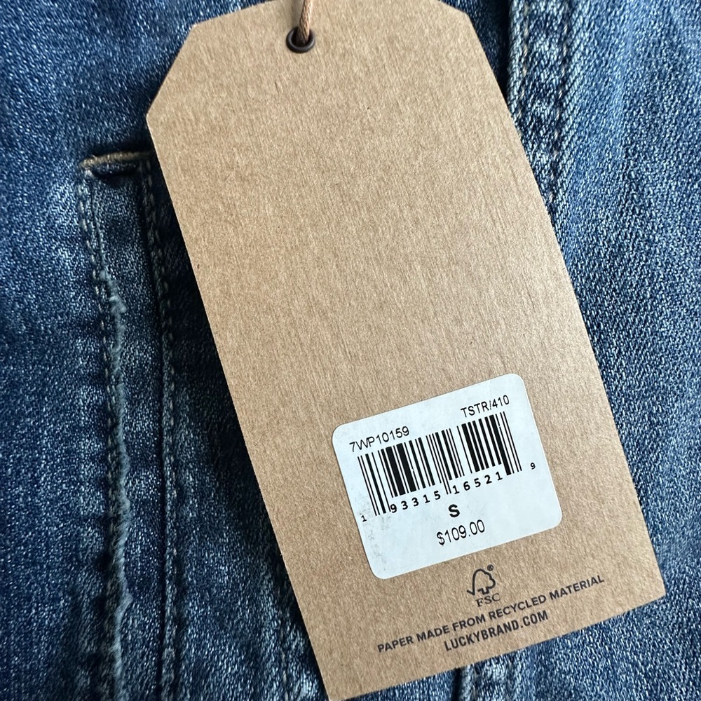 NWT Lucky Brand Blue Denim Jacket - Picture 4 of 6